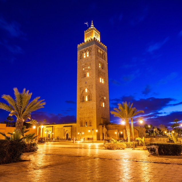 La mosquée Koutoubia