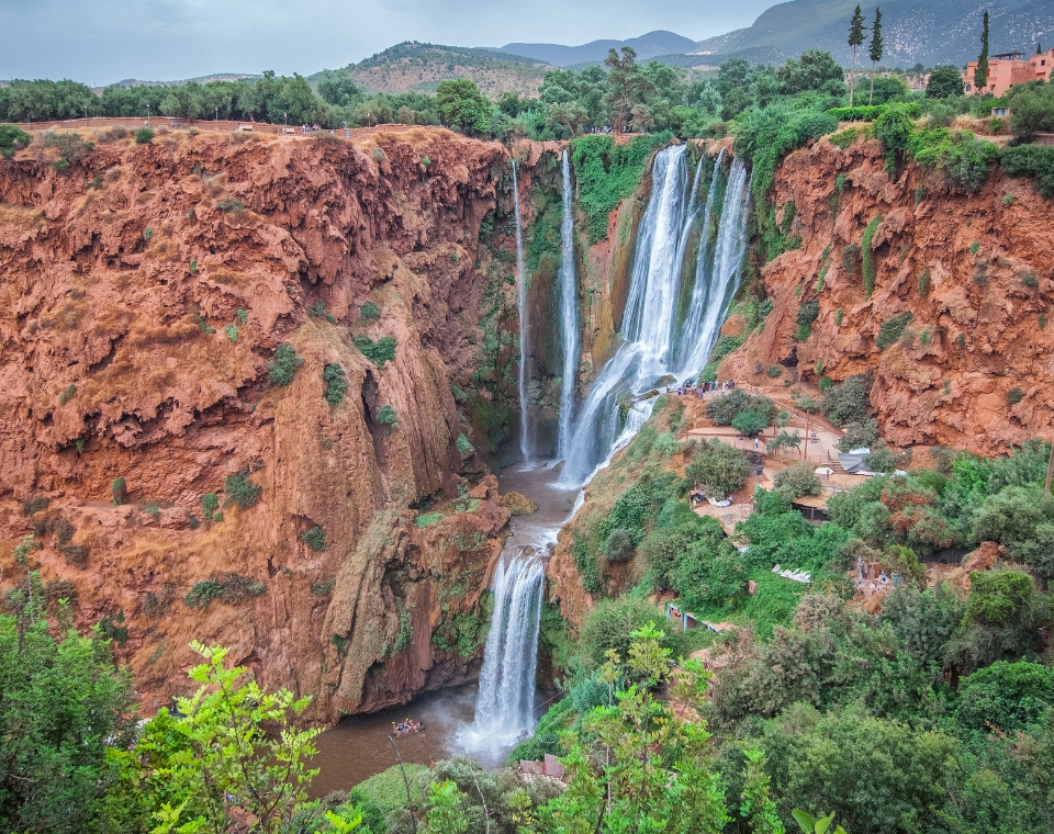 Émerveillement au Maroc : Découvrir les Cascades d'Ouzoud